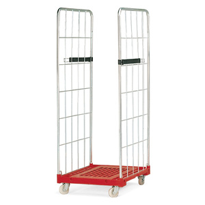 Roll con base plastica di dimensioni 725 x 830 x 1800 mm - Carico ammesso 500 Kg