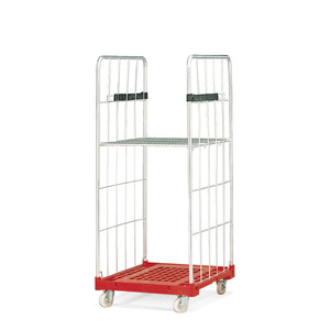 Roll con base plastica di dimensioni 725 x 830 x 1688 mm - Carico ammesso 500 Kg